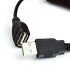 28cm USB Cable Male to Female Switch ON OFF Cable Toggle LED Lamp Power Cable Electronics Data Converting