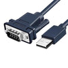 USB to RS232 Serial Adapter USB 2.0 to Male DB9 Serial Cable for Windows 10, 8, 7, Vista, XP, 2000, Linux and Mac OS