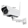 HD 1080P Solar IP Camera Wireless Wifi Surveillance Camera Monitor Audio Outdoor IP67 Waterproof