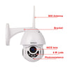 DIDseth 1080P 2MP Mini IR-cut PTZ Waterproof IP Camera For Home Security Support Night Vision