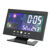 iMars™ Color LCD Screen Calendar Digital Clock Car Thermometer Weather Forecast Black