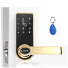 Digital Electric Smart Code Card Keyless Security Entry Door Lock Touch Screen