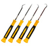 4 Piece  Mini Hook and Pick Set Precision Cleaning and Hobby Tools