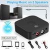 Bluetooth 5.0 Receiver Wireless 3.5Mm Jack AUX NFC to 2 RCA Audio Stereo Adapter