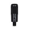 Bakeey Metal USB Condenser Recording Microphone Gaming For Laptop Windows Cardioid Studio Recording Vocals Voice Skype Chatting Podcast (Black)