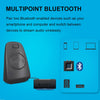 Bluetooth Audio Adapter for Speakers and Music Streaming Sound System,  Wireless Audio Receiver-Black