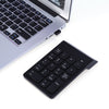 USB Numeric Keypad, 18 Keys Wireless Number Pads Number Pad Wireless for Desktop for Laptop for Notebook for PC