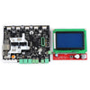 Smoothieboard 5X V1.1 ARM Open Source Mainboard+12864 LCD Display+Graphic LCD Adapter Kit for Reprap 3D Printer Engraving Machine