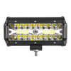 3 Rows 7 Inch DC10-30V 120W IP67 6000K Flood Spot Beam Combo LED Work Light for Offroad Truck SUV