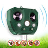 Garden Solar Ultrasonic Animal Repeller Motion Sensor Activated Owl Shape Waterproof Pest Controller Repellent