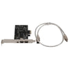 1394 Firewire Card,Pcie 3 Ports 1394A Firewire Expansion Card, PCI to External IEEE 1394 Adapter Controller