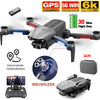 2022 NEW F9 GPS Drone 6K Dual HD Camera Professional Aerial Photography Brushless Motor Foldable Quadcopter RC Distance 1200M