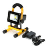 10W Portable Rechargeable LED Flood Light Work Waterproof IP65 Outdoor Car Emergency Lamp