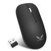 Zerodate T20 2.4Ghz Wireless Slim Mouse 1600DPI 3 Keys Gaming Ergonomic Optical Mice for PC Laptop