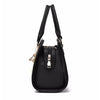 Women's Bags PU Leather Satchel Shoulder Messenger Bag Top Handle Bag Zipper Handbags Daily Wine Black Royal Blue Beige