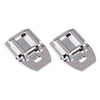 2PCS Metal Household Sewing Machine Invisible Zipper Parts Presser Foot Accessories Invisible Zipper Foot Presser