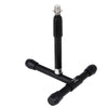 Alctron KS-2 Microphone Desktop Stands T-shaped Base Adjustable Height Microphones Stands Light Weight Easy Fitting