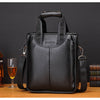 Men's Bags PU Leather Shoulder Messenger Bag Top Handle Bag Zipper 2020 Daily Office & Career Black Brown