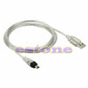 4.5Ft 1.4M USB to Firewire IEEE 1394 4 Pin Ilink Adapter Cord Data Cable Wire