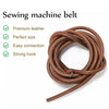 2Pcs Leather Belt Treadle Parts with Hook for Singer Sewing Machine Household Home Old Sewing Machines Accessory