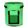 2Pcs 7 Gallon 25L Green Potato Planting Bag Pot Planter Vegetable Container Growing Garden