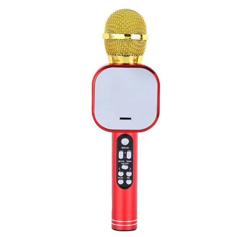 Bakeey Q009 Wireless Microphone Speaker CRS bluetooth DSP HIFI Stereo Dynamic Noise Reduction Karaoke Mic TF Card 1200mAh Luminous Singing Player