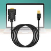1.5M USB Cable 3.0 Male to VGA USB to VGA Adapter Stable Audio Video Converter,Black,Adapter