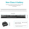 New K104 Notebook Battery for HP Pavilion 14-Ab 15-Ab Series HSTNN-LB6S Spare 800049-001 800010-421 KI04 Notebook Laptop Battery 14.8V 41Wh 2770Mah