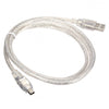 USB Male to Firewire IEEE 1394 4 Pin Male Ilink Adapter Cord Cable for SONY DCR-TRV75E DV