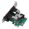 PCI-E to 2 Serial Card +1 Parallel Port Card Desktop PCI Expansion Card LPT Port Adapter Card