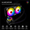 COOLMOON 240Mm RGB All-In-One Liquid Computer CPU Cooler Radiator Water Cooling Cooler System for Intel
