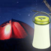 Portable Silicone LED USB Camping Lantern Light with Compass Rechargeable Outdoor Hiking Emergency