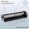 LED Emergency Strobe Lights IP65 Waterproof 12 LED Emergency Warning Flashing Light