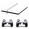 White Skin Sticker for PS4 Play Station 4 Console 2 Controller Protector Skin