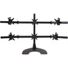 Hex LCD Monitor 3 X 3 Desk Stand, Black