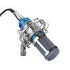 Metal Noise Canceling HD Sound Shockproof Live Broadcast Recording 3.5mm Condenser Microphone