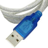 SF Cable 6 Feet USB to Serial DB9 RS232 Cable Adapter