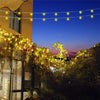 10M Solar Powered 8 Modes 100LED String Light Waterproof Garden Outdoor Christmas Holiday Decoration