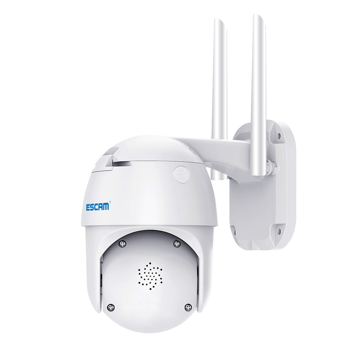 ESCAM QF288 1080P Pan/Tilt/8X Zoom AI Humanoid detection Cloud Storage Waterproof WiFi IP Camera with Two Way Audio EU Plug