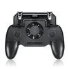 SR Scalable Gamepad Game Controller Joystick Cooling Fans Charger for PUBG for 4.7-6.5inch Mobile Phone