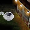 Solar Powered LED Fence Light Outdoor Garden Wall Lobby Pathway Lamp [3 pack]