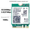 Wifi 6 Band Wireless Network Card for AX200NGW 2400Mbps PCIE Wifi Adapter M.2 Ax200802.11Ax Wifi Adapter