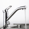 FRAP F4304 Kitchen 360 Degree Rotation Single Handle Dual Holes Water Purification Hot and Cold Water Sink Faucet