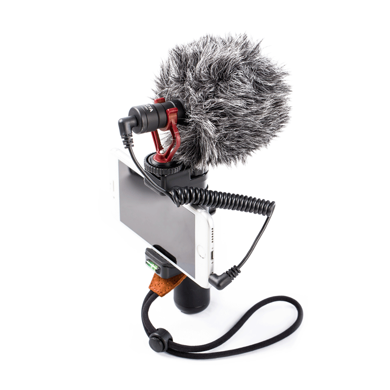 BOYA BY-MM1 Universal Cardioid On-Camera Video Microphone for DLSR Camera for iPhone Smartphones