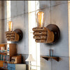 Rustic / Lodge Antique Vintage Wall Lamps & Sconces Resin Wall Light