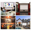 Projector Portable  Screens 60 84 100 120 inch 16:9 Polyester Outdoor Movie Screen For Travel Home Theater  Projector-Contains 6 hooks