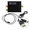 Digital to Analog Audio Converter Adapter 24-Bit S/PDIF L/R Audio Converter Adapter