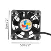 1PC USB Powered DC 5V Brushless Computer CPU Heat Sink Cooling Fan Cooler