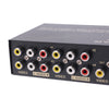 4 Port AV Audio Video RCA 4 Input 1 Output Switcher Switch Selector Splitter Box