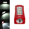4W Solar Power LED Flashlight Rechargeable Torch Light for Camping Hiking